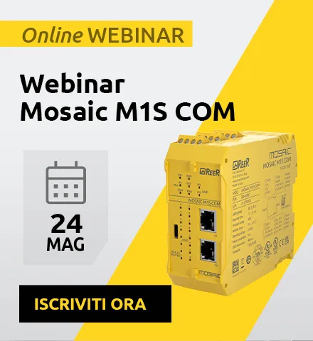 ReeR Academy Webinar il modulo Mosaic M1S COM